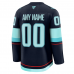 Seattle Kraken Fanatics Home Premium Custom Jersey Deep Sea Blue