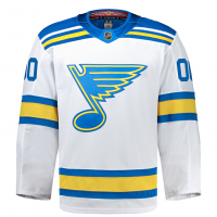 St. Louis Blues Fanatics Away Authentic Pro Custom Jersey White