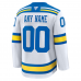 St. Louis Blues Fanatics Away Premium Custom Jersey White