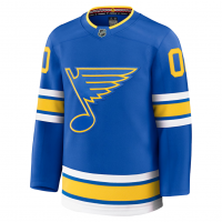 St. Louis Blues Fanatics Home Premium Custom Jersey Blue