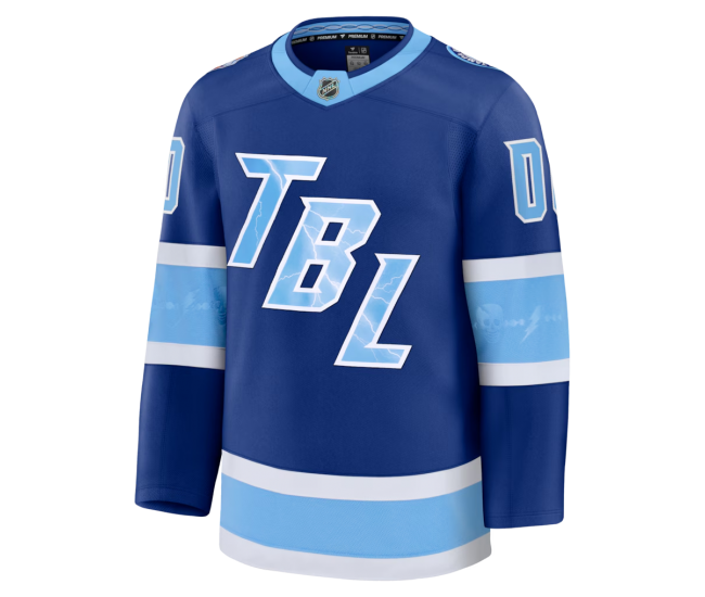 Tampa Bay Lightning Fanatics 2026 NHL Stadium Series Premium Custom Jersey Blue