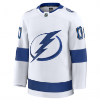 Tampa Bay Lightning Fanatics Away Premium Custom Jersey White