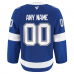Tampa Bay Lightning Fanatics Home Authentic Pro Custom Jersey Blue