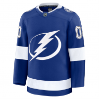 Tampa Bay Lightning Fanatics Home Premium Custom Jersey Blue