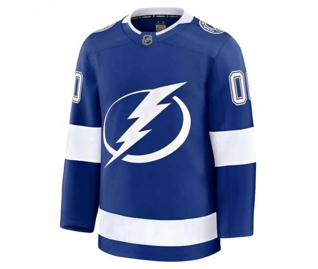 Tampa Bay Lightning Fanatics Home Premium Custom Jersey Blue