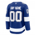 Tampa Bay Lightning Fanatics Home Premium Custom Jersey Blue