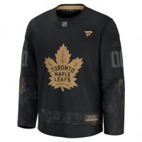 Toronto Maple Leafs Fanatics 2024 Military Appreciation Custom Practice Jersey Black