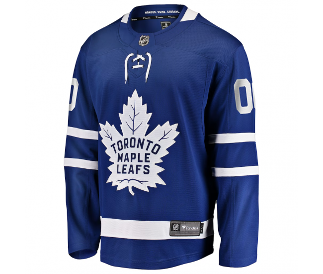 Toronto Maple Leafs Fanatics Home Breakaway Custom Jersey Blue