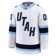 Utah Mammoth Fanatics Away Premium Custom Jersey White Utah Mammoth Fanatics Away Premium Custom Jersey White
