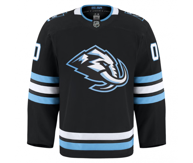 Utah Mammoth Fanatics Home Authentic Pro Custom Jersey Black