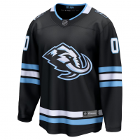 Utah Mammoth Fanatics Home Breakaway Custom Jersey Black