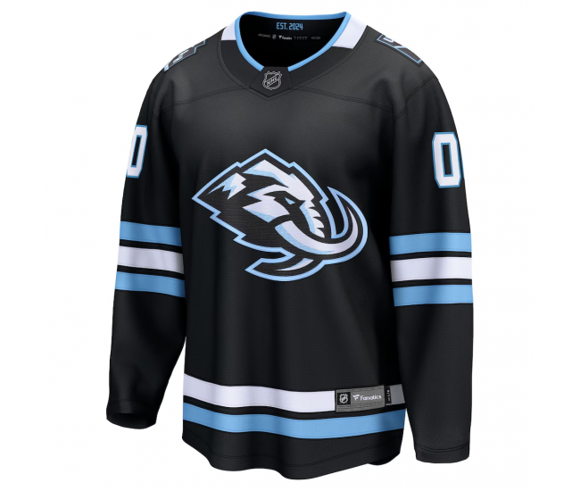 Utah Mammoth Fanatics Home Breakaway Custom Jersey Black