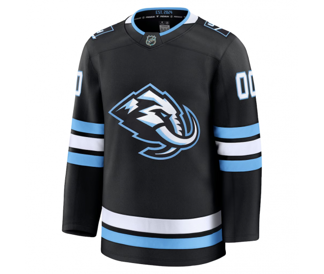 Utah Mammoth Fanatics Home Premium Custom Jersey Black
