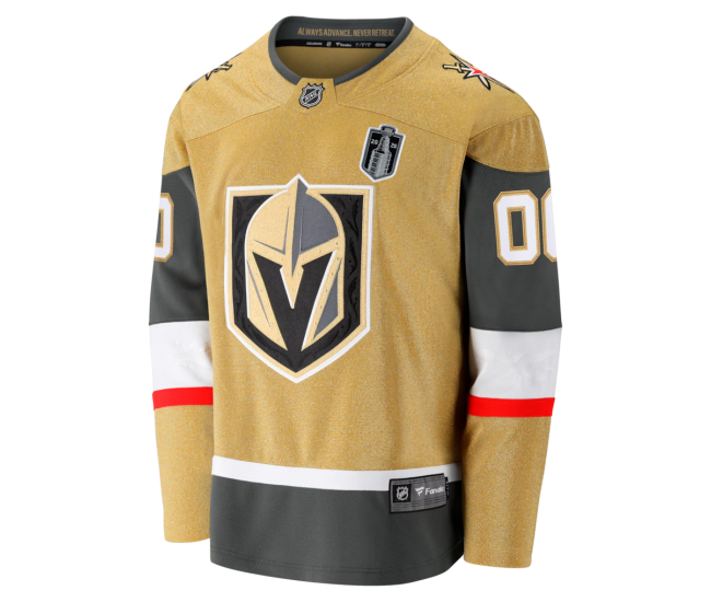 Vegas Golden Knights Fanatics 2026 Stanley Cup Final Breakaway Custom Jersey Gold
