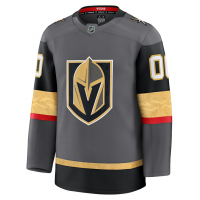 Vegas Golden Knights Fanatics Alternate Premium Custom Jersey Gray