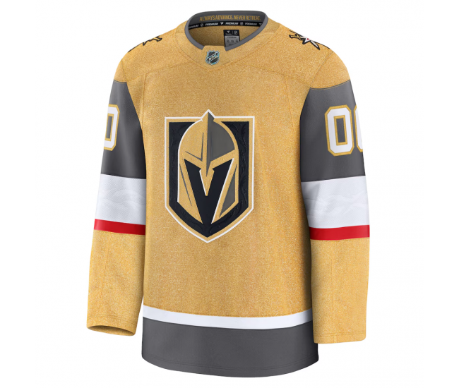 Vegas Golden Knights Fanatics Home Premium Custom Jersey Gold