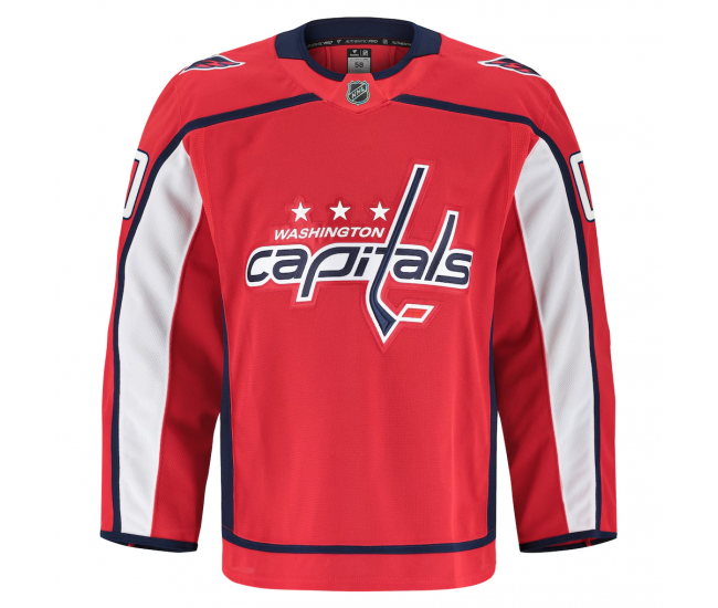 Washington Capitals Fanatics Home Authentic Pro Custom Jersey Red