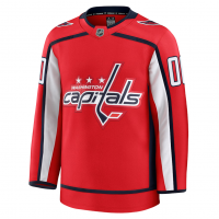 Washington Capitals Fanatics Home Premium Custom Jersey Red