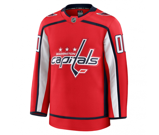 Washington Capitals Fanatics Home Premium Custom Jersey Red