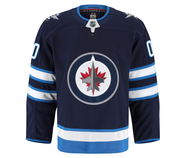 Winnipeg Jets Fanatics Home Authentic Pro Custom Jersey Navy