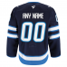 Winnipeg Jets Fanatics Home Authentic Pro Custom Jersey Navy