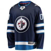 Winnipeg Jets Fanatics Home Breakaway Custom Jersey Blue